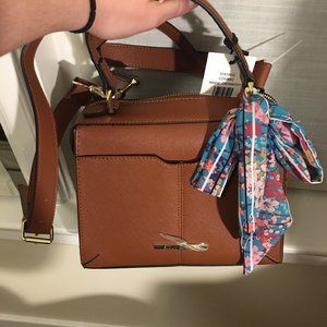 Steve Madden Cognac Crossbody Bag